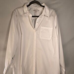 Coldwater Creek no iron button-down